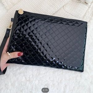 Black women clutch- black clutch- Fashion women clutch-black bag-black wallet